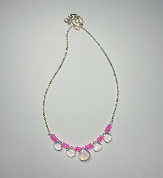 Rock candy necklace