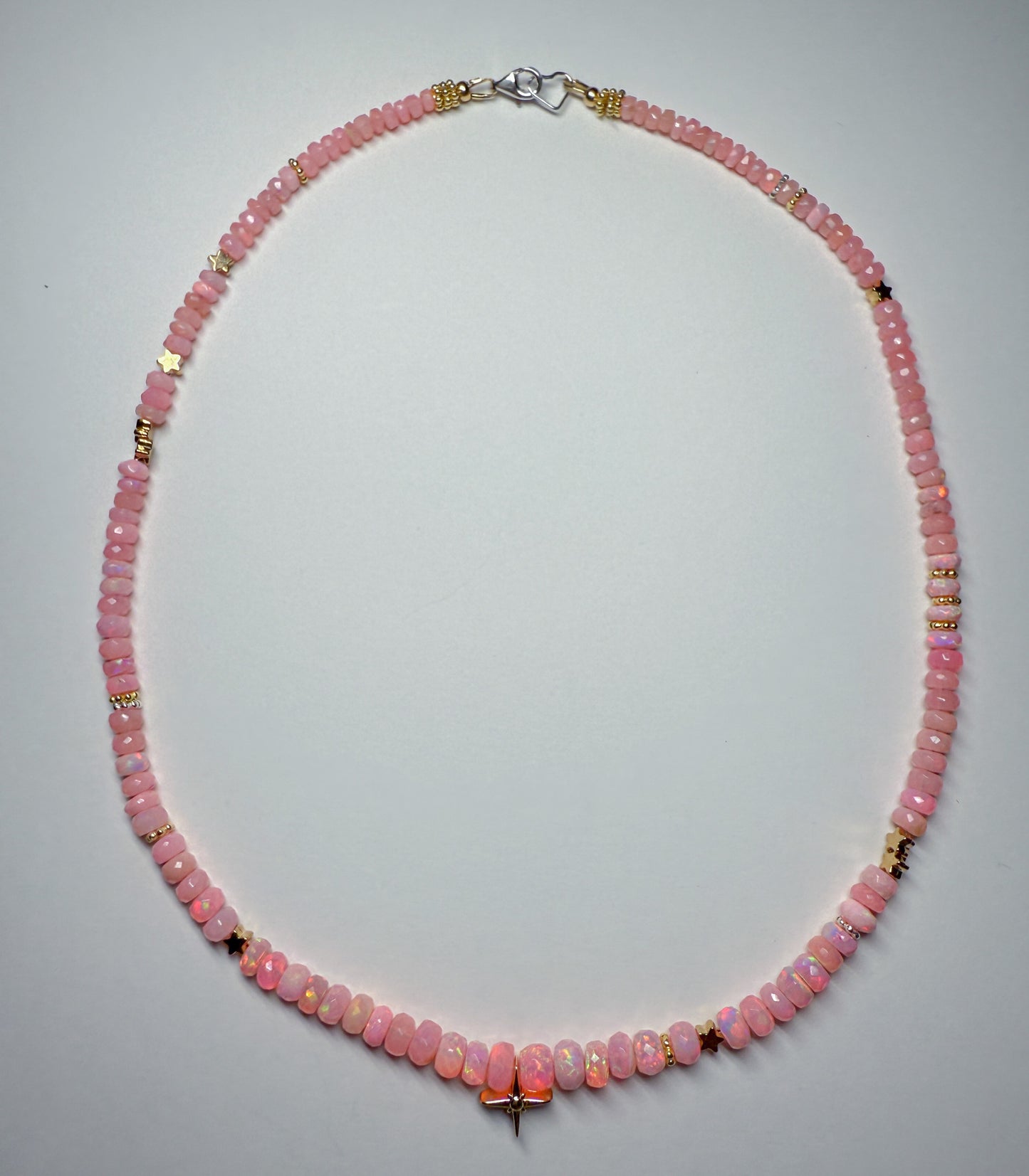 Twinkle Necklace-baby pink