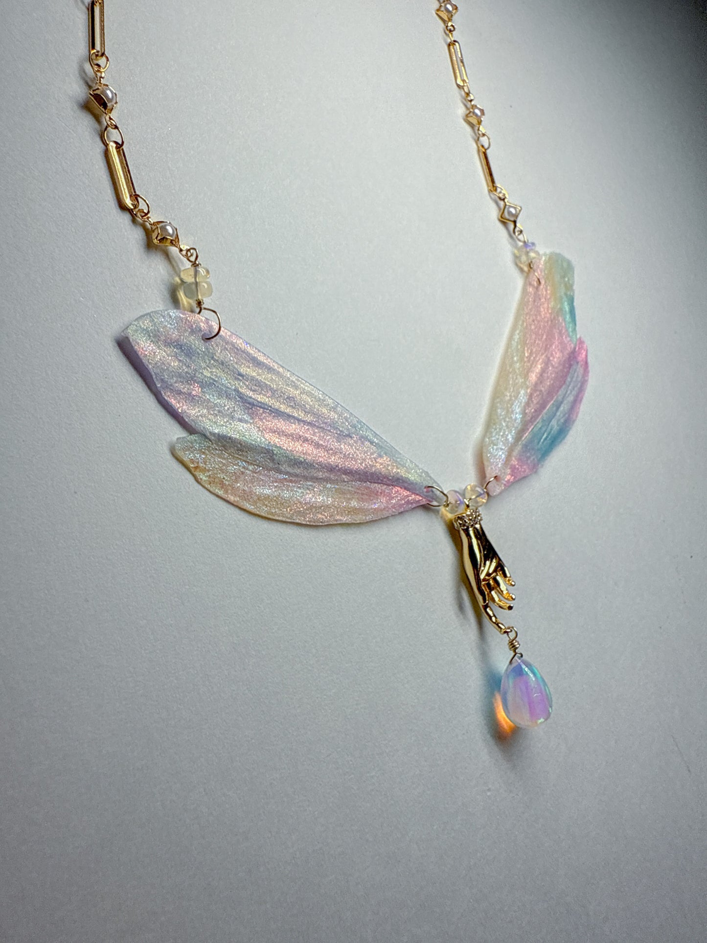 Opal dragonfly