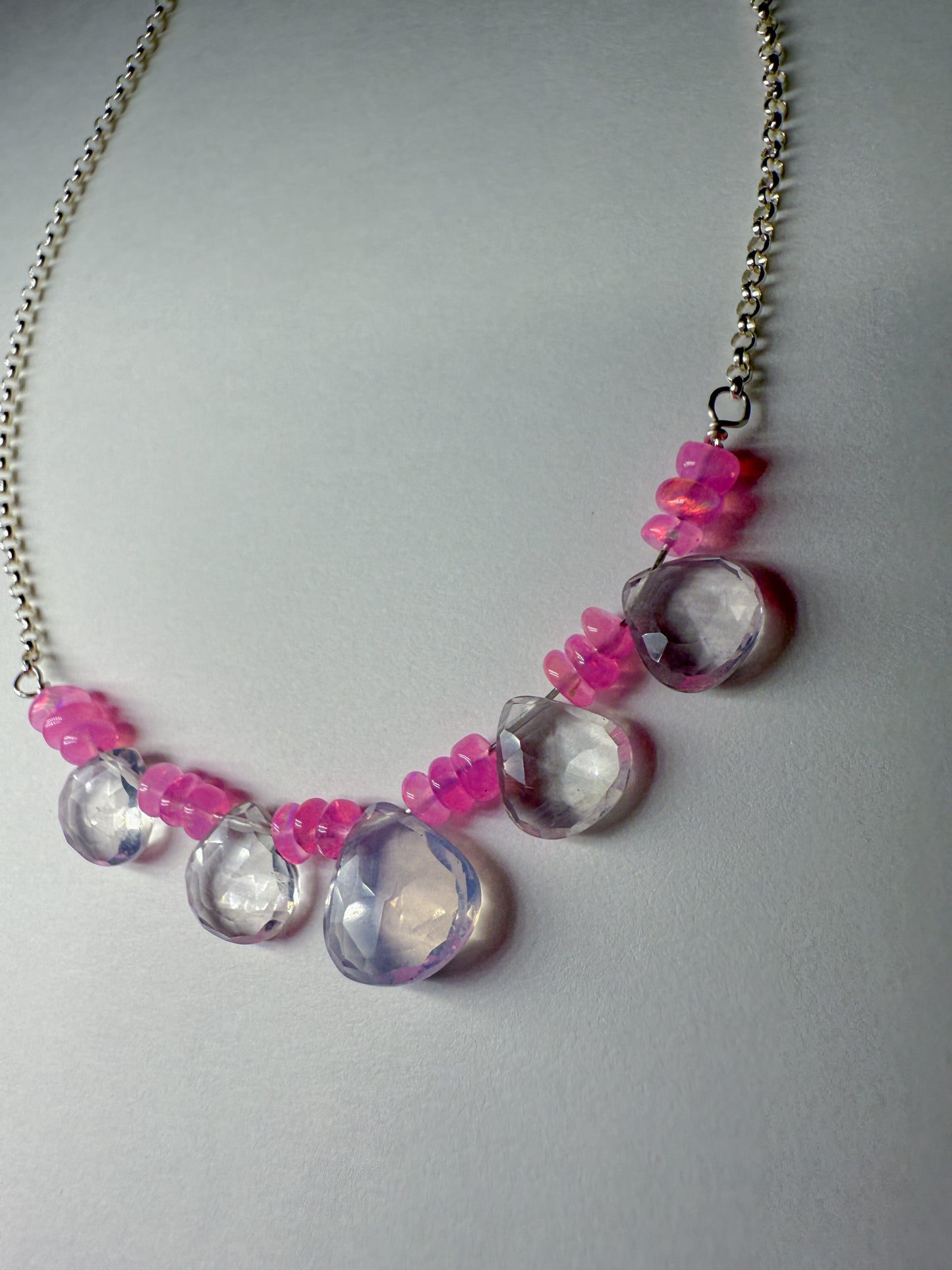 Rock candy necklace