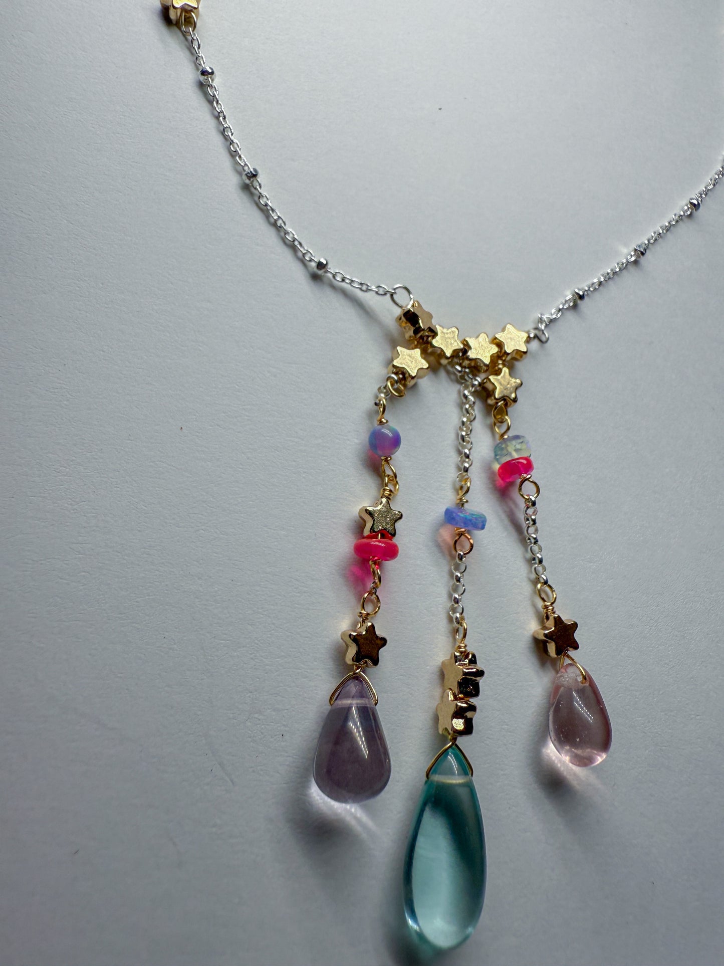 neon Stardust choker