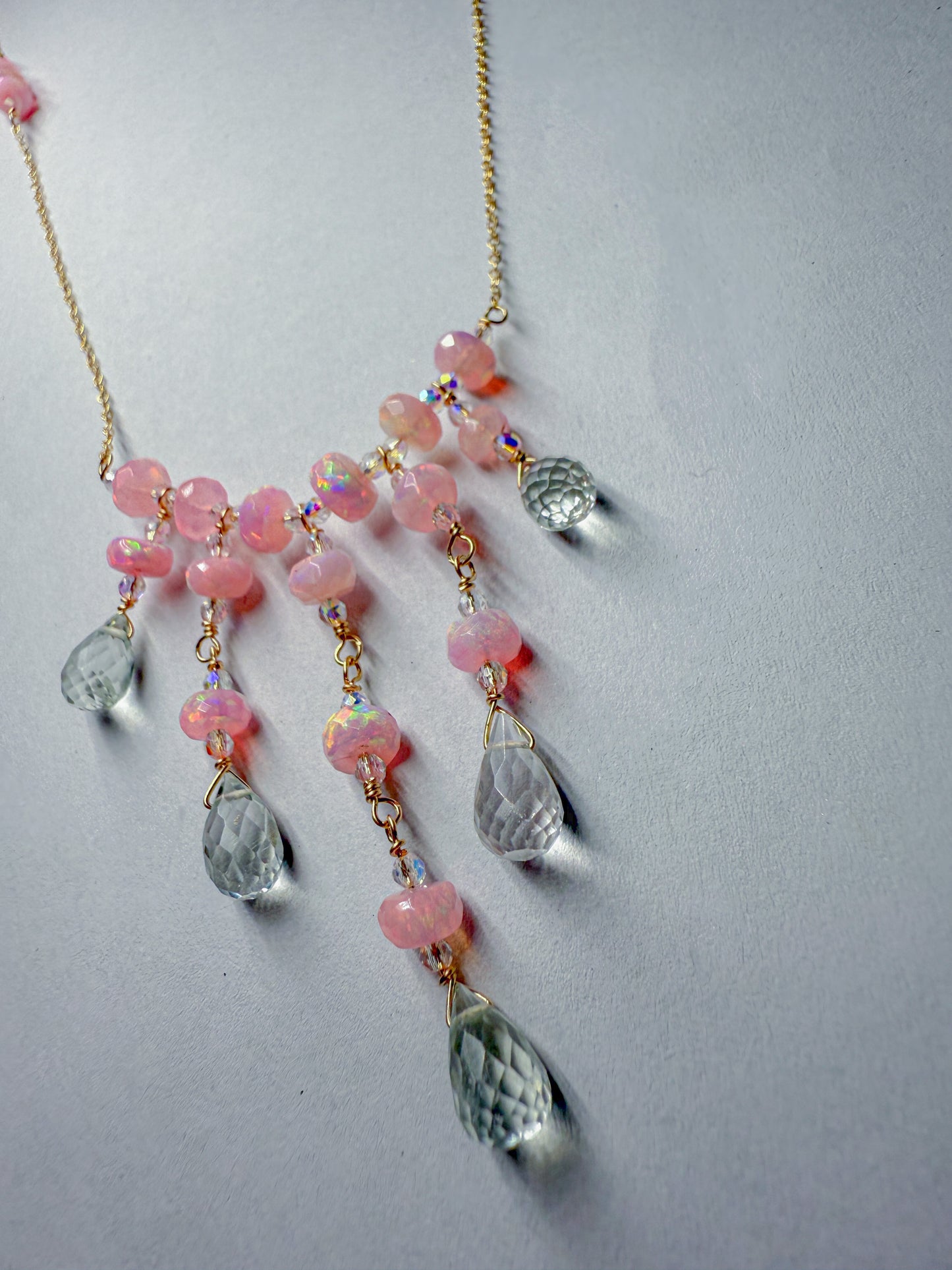 Opal Ballerina Necklace