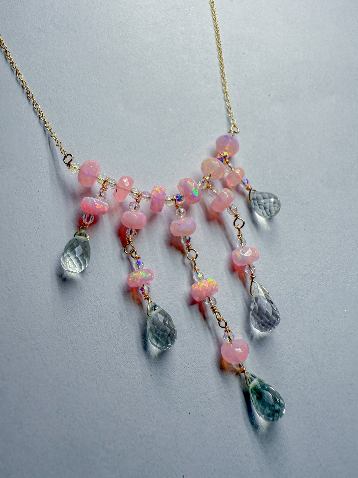 Opal Ballerina Necklace
