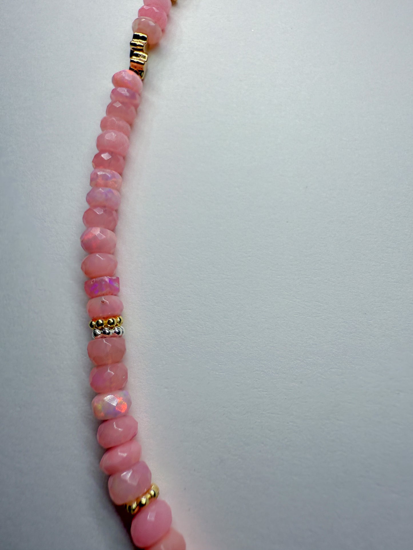 Twinkle Necklace-baby pink