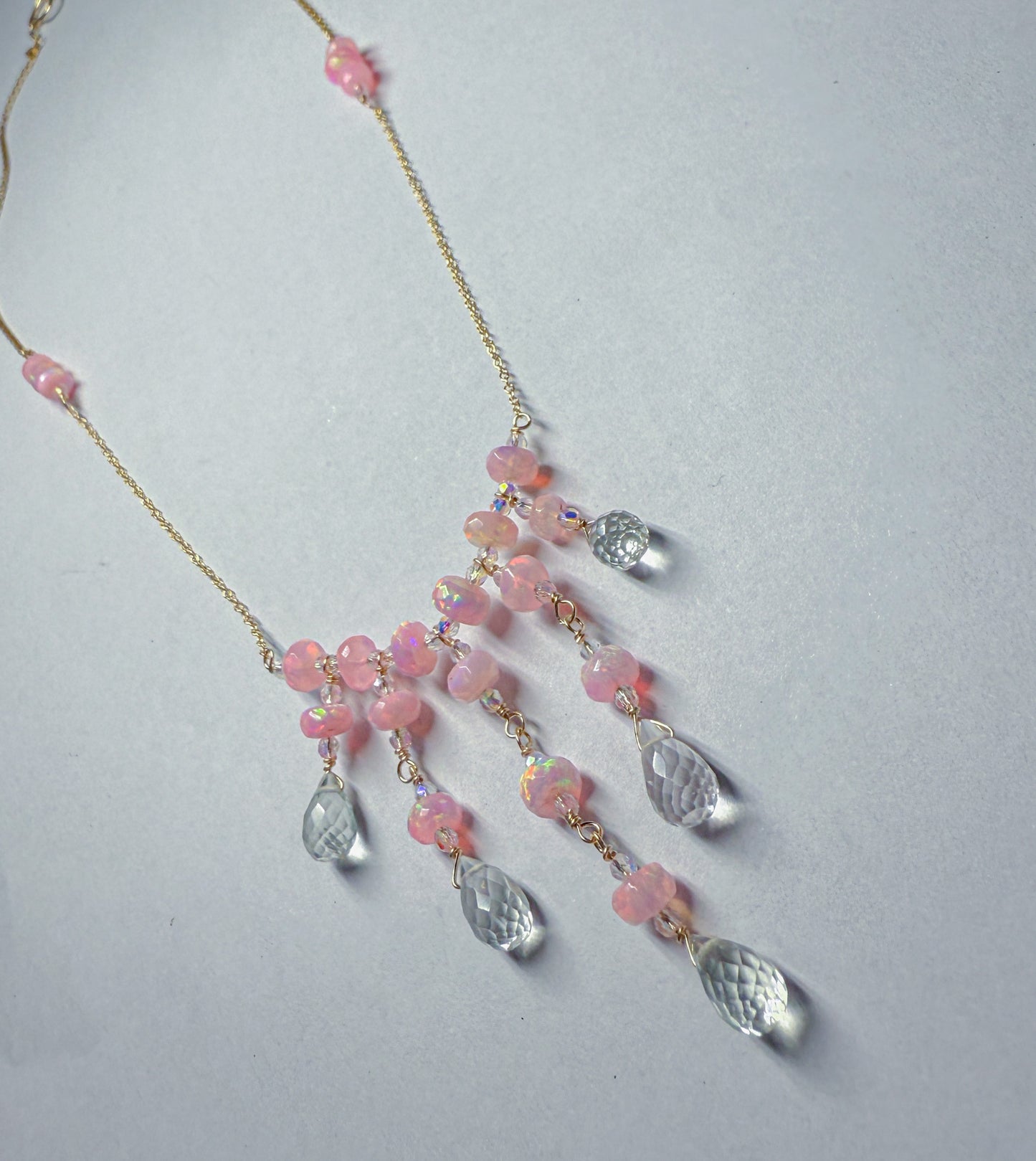 Opal Ballerina Necklace