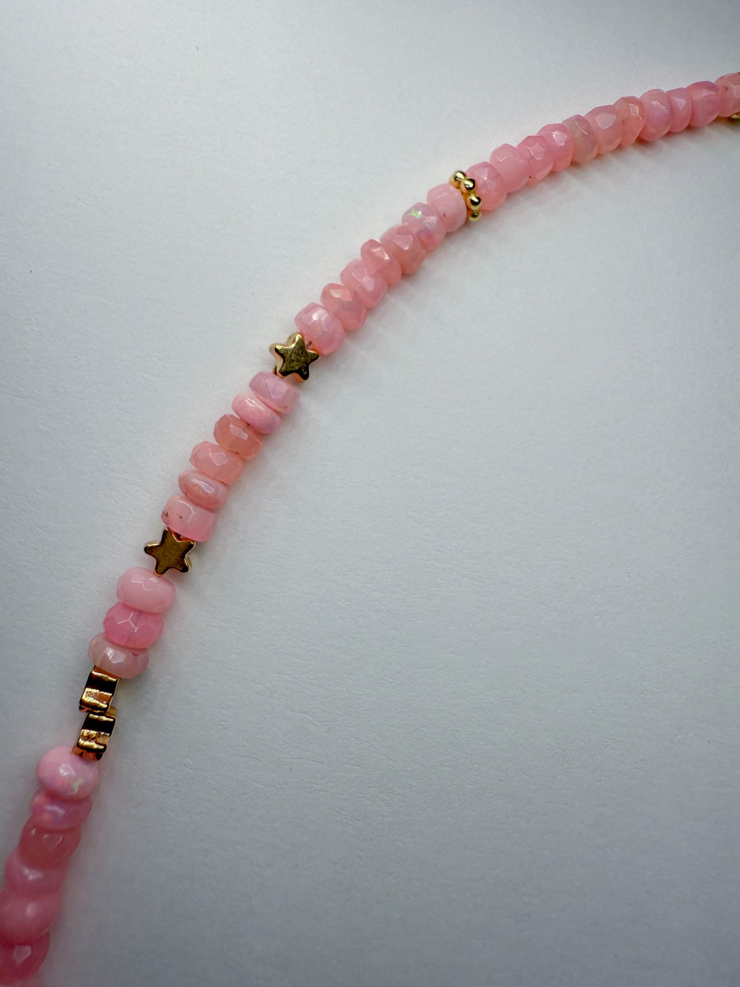 Twinkle Necklace-baby pink