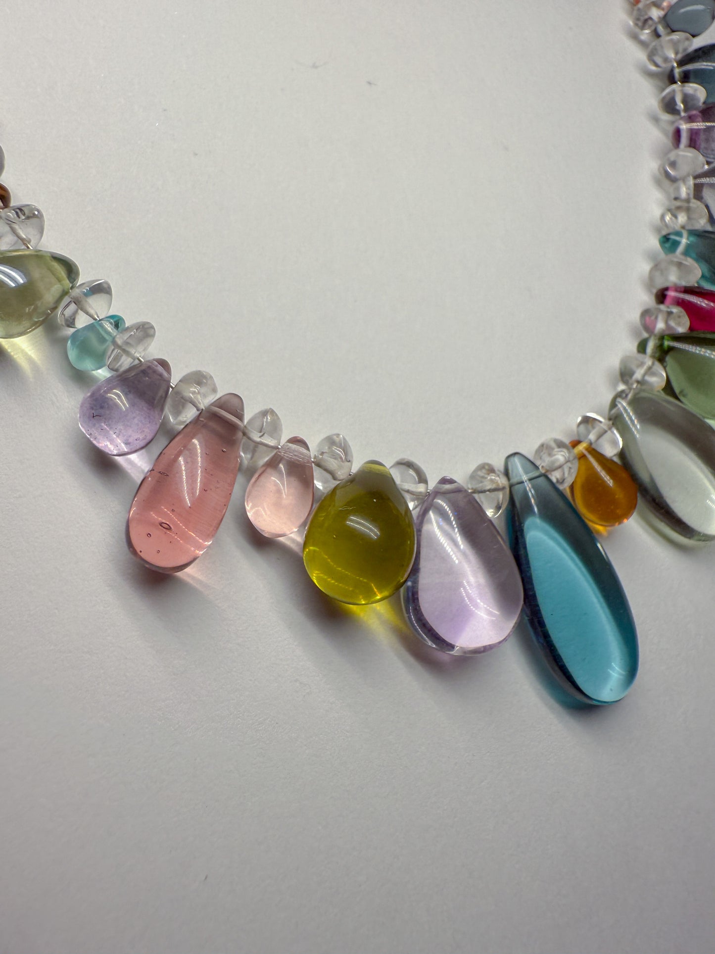 Rainbow water drops