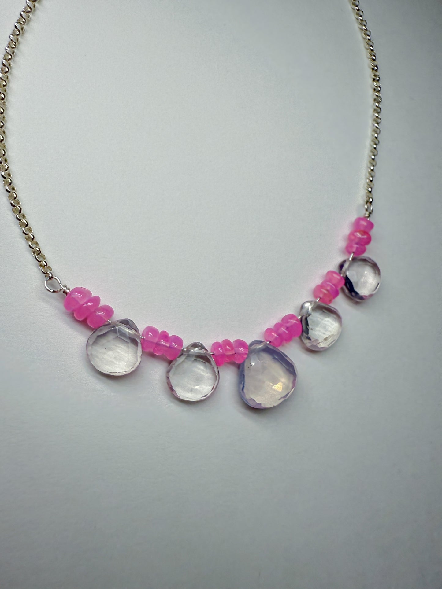 Rock candy necklace