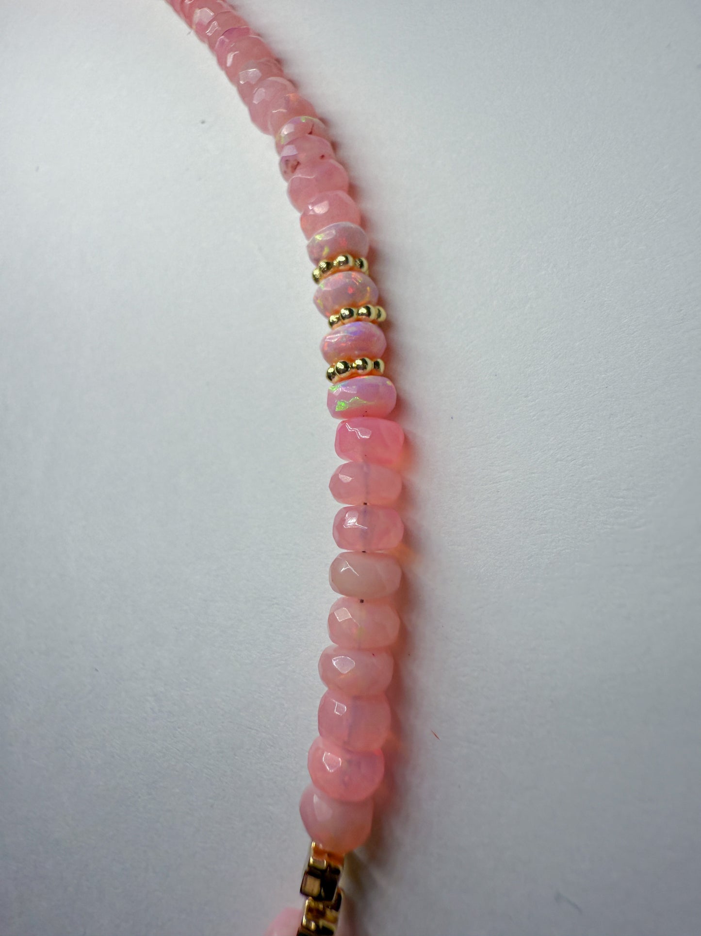 Twinkle Necklace-baby pink