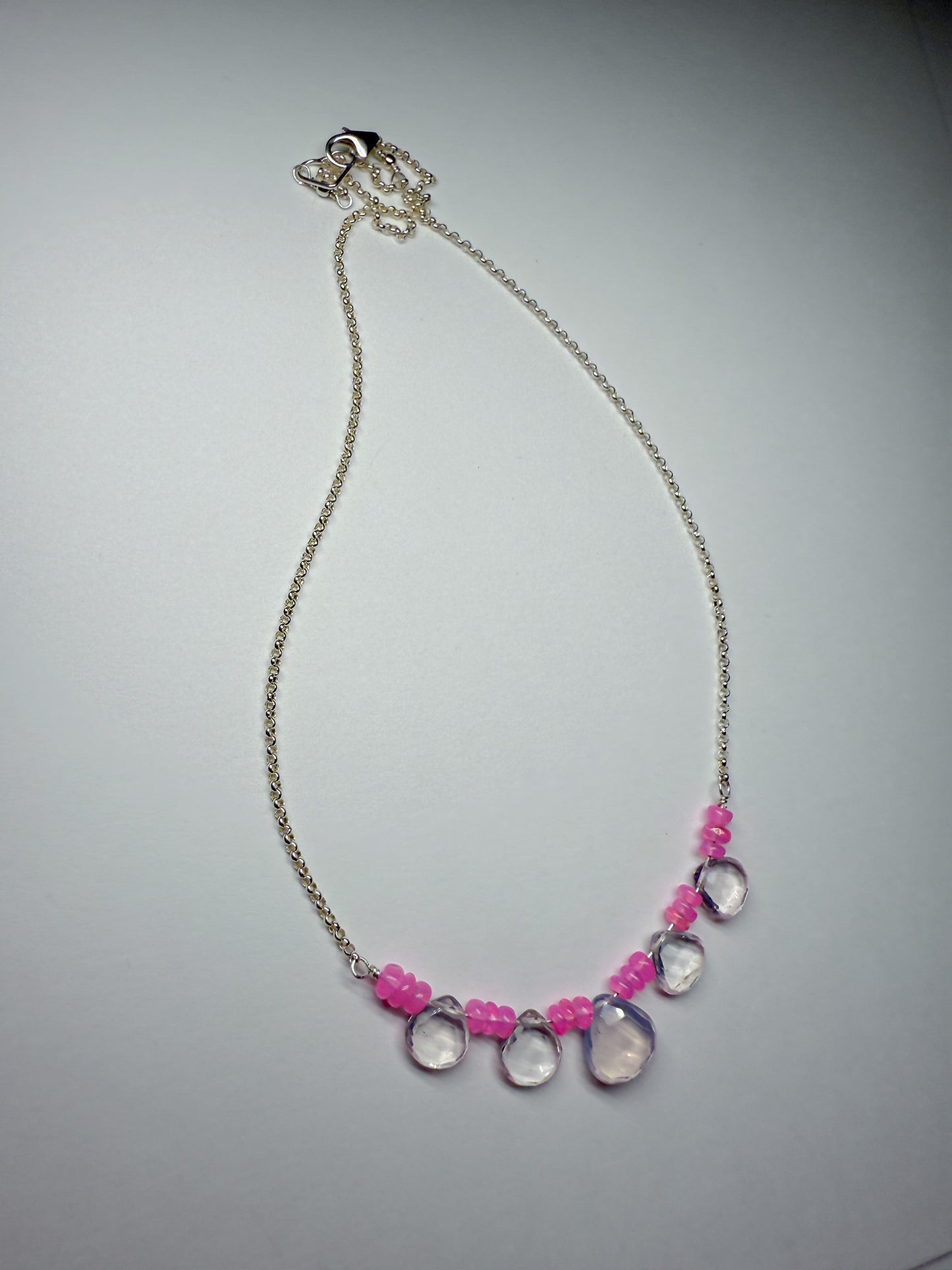 Rock candy necklace