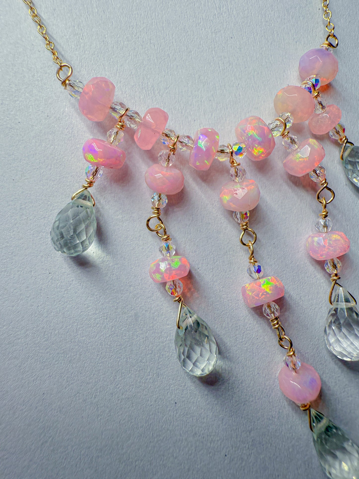 Opal Ballerina Necklace