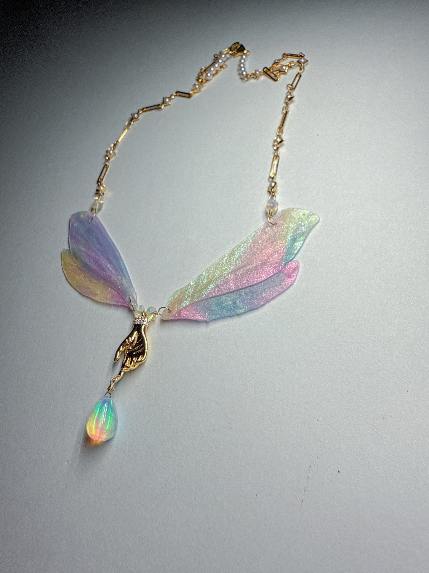 Opal dragonfly