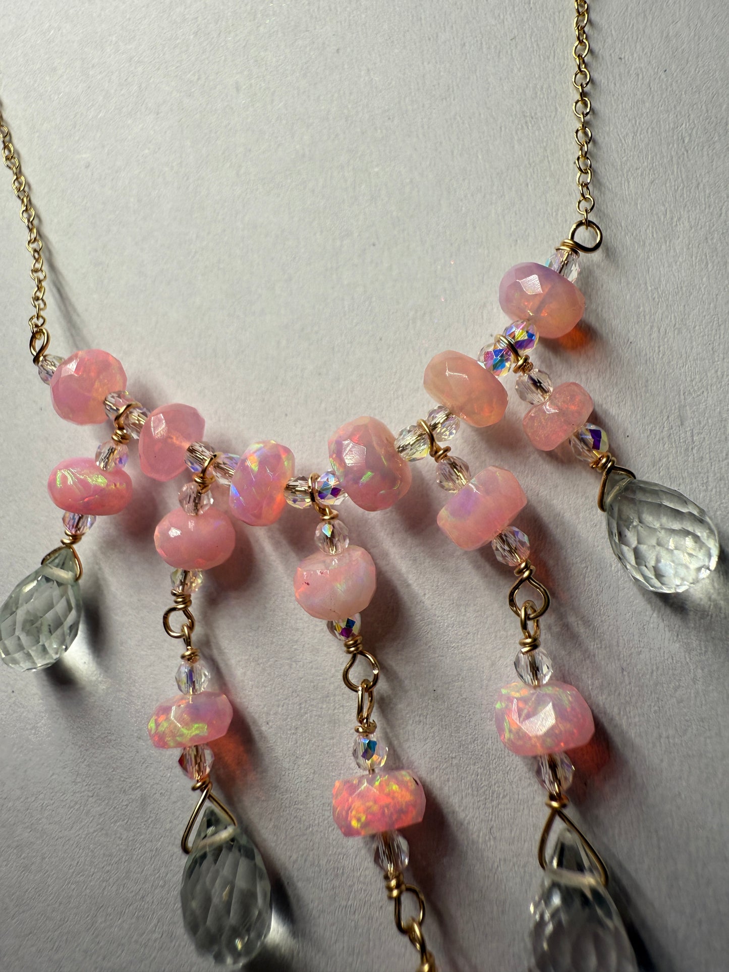 Opal Ballerina Necklace