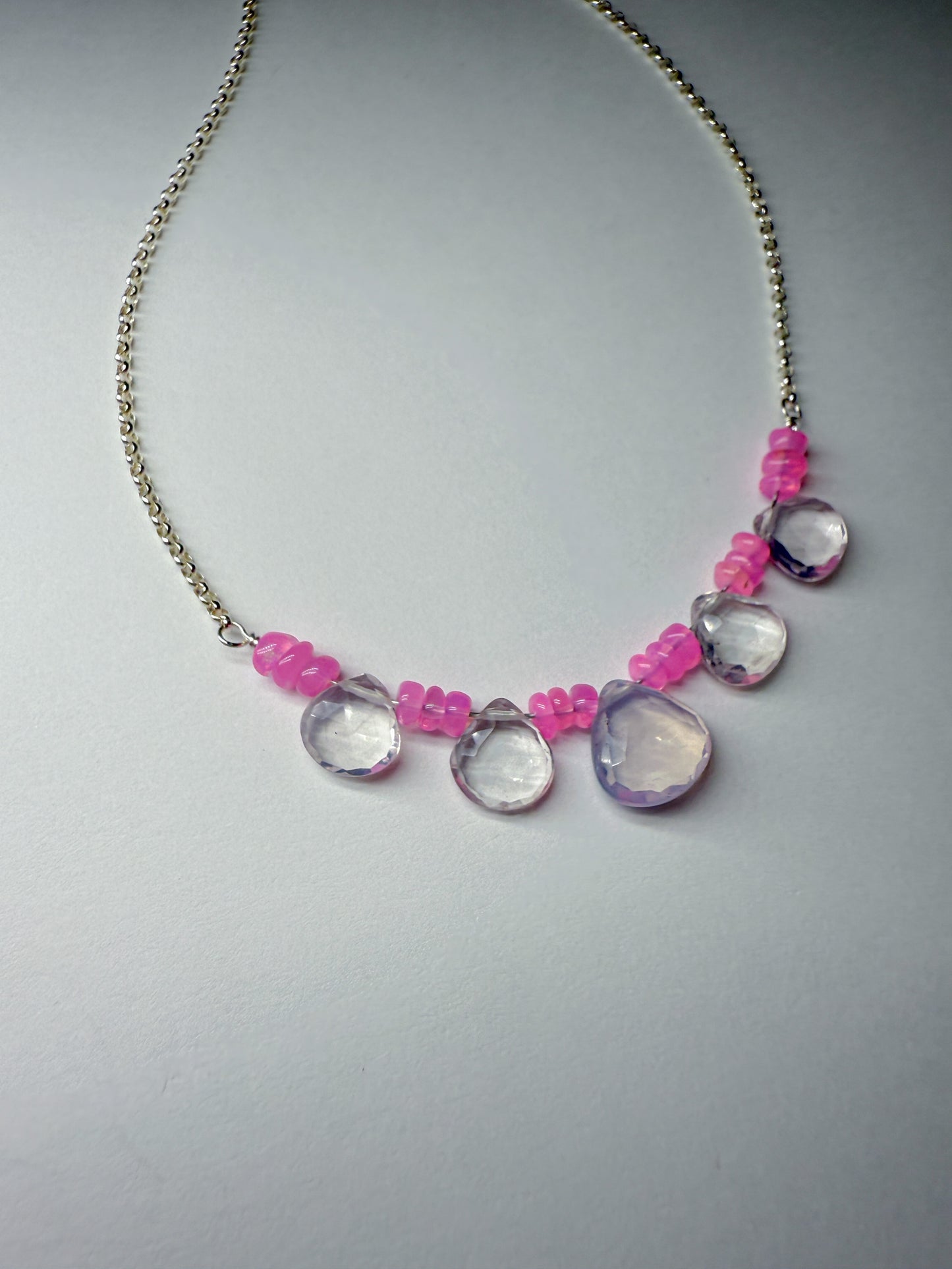 Rock candy necklace