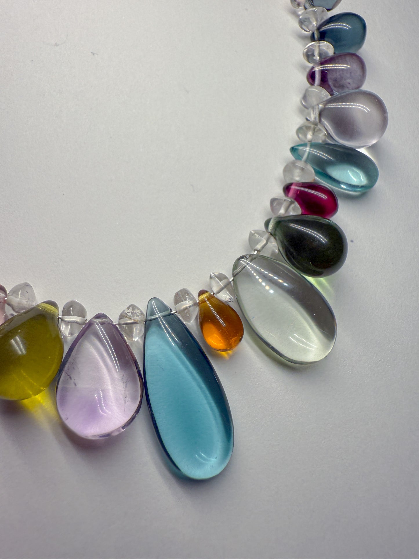 Rainbow water drops