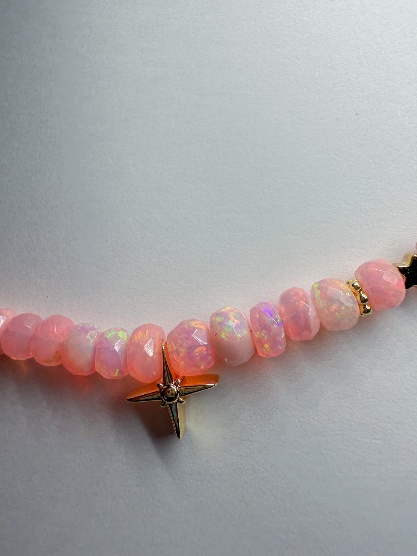 Twinkle Necklace-baby pink