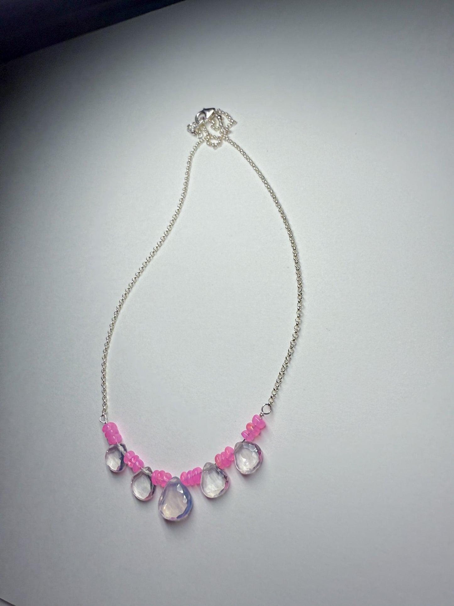 Rock candy necklace