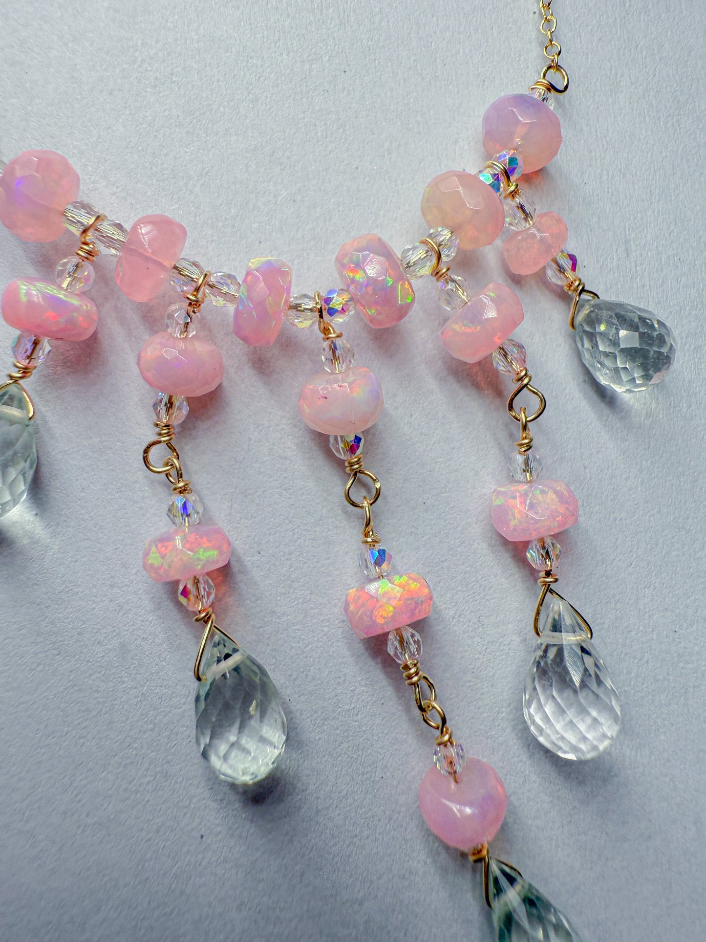 Opal Ballerina Necklace