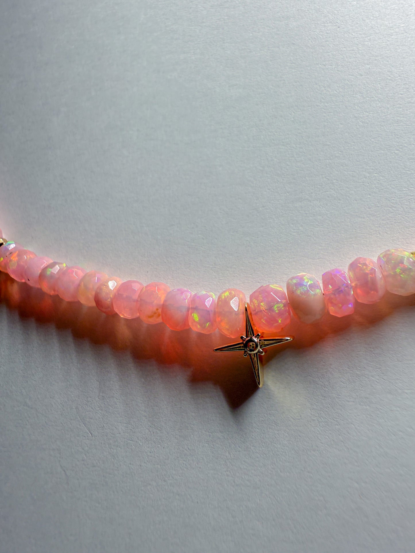 Twinkle Necklace-baby pink