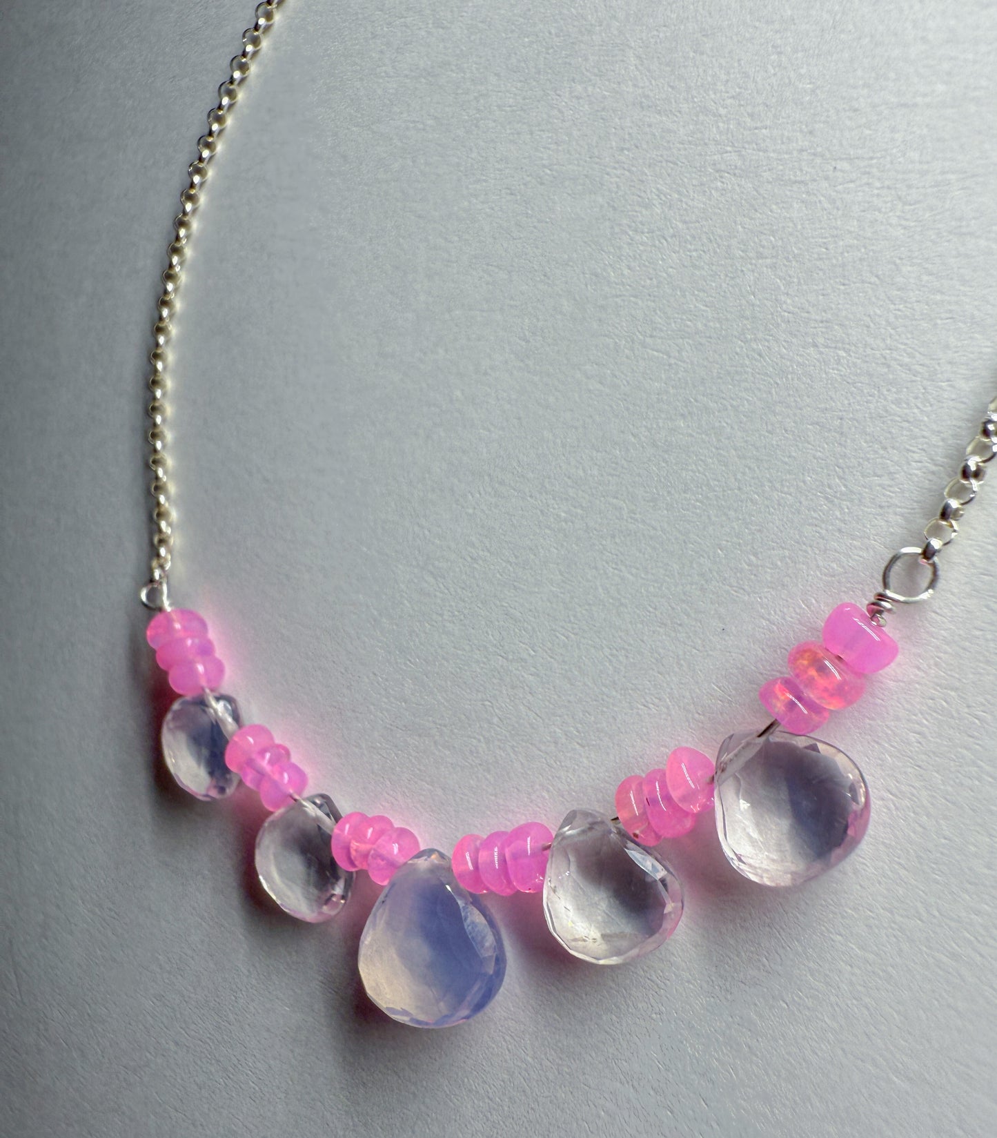Rock candy necklace